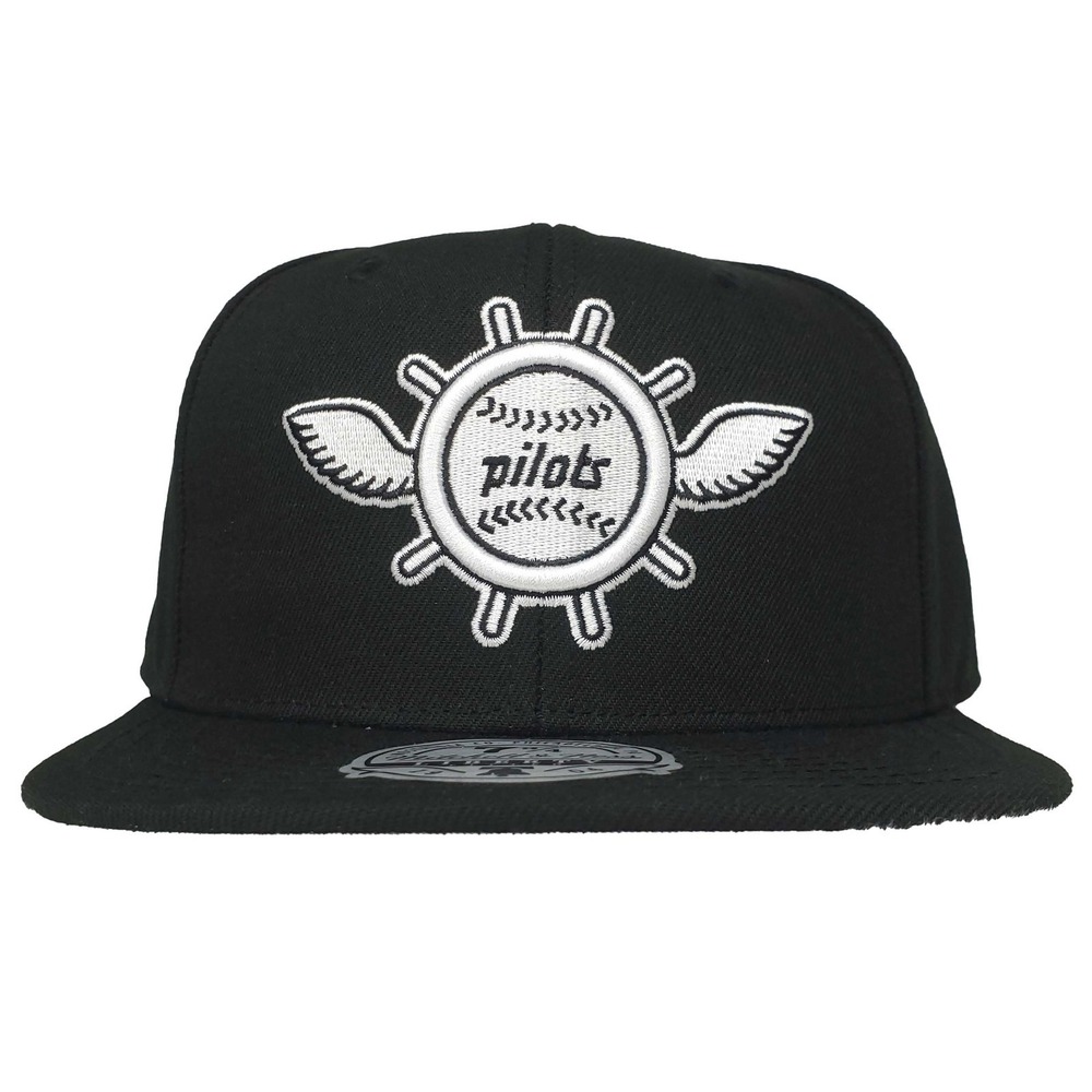 Seattle‎ Pilots Mitchell & Ness MLB Fitted 7 3/4 Flatbill Cap Hat 3D Logo NWT